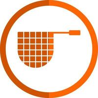 Fishing Net Vector Icon Design
