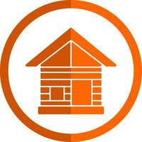 Cabin Vector Icon Design