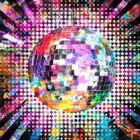 Colorful Disco ball photo