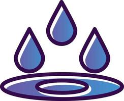 Water Vector Icon Design