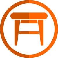 Stool Vector Icon Design