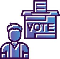 Polling Vector Icon Design