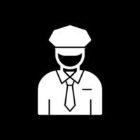 Security Guard Vector Icon Design