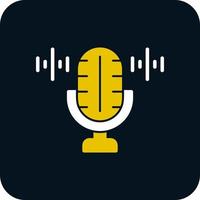 Voice Recorder Vector Icon Design