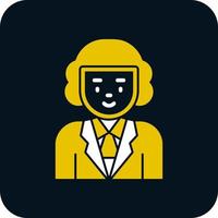 Judge Vector Icon Design
