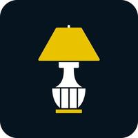 Lamp Vector Icon Design