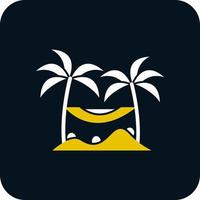 Hammock Vector Icon Design