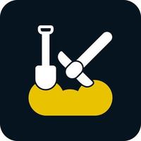Digging Vector Icon Design