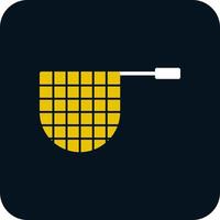 Fishing Net Vector Icon Design