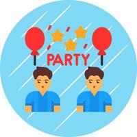 Party Vector Icon Design