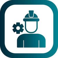 Worker Vector Icon Design