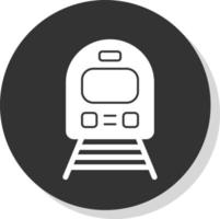 diseño de icono de vector de tren