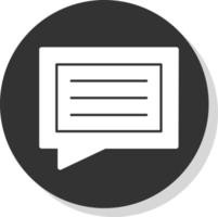 Message Vector Icon Design