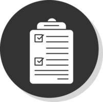 Checklist Vector Icon Design