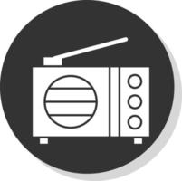 diseño de icono de vector de radio