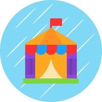 diseño de icono de vector de circo