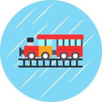 diseño de icono de vector de tren