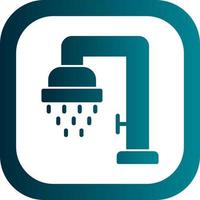 Shower Vector Icon Design