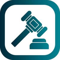 Law Vector Icon Design