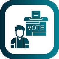 Polling Vector Icon Design