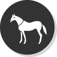 diseño de icono de vector de caballo