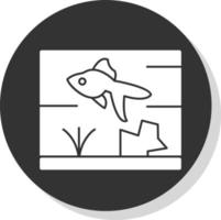 diseño de icono de vector de acuario