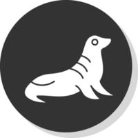 Seal Vector Icon Design