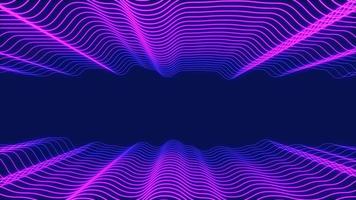 estética ficção científica onda de vapor retro onda sintética, futurista sintetizador, retro onda fundo video