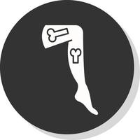 Leg Vector Icon Design