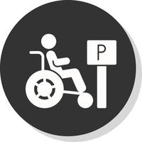 Handicap Vector Icon Design