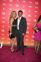 dritón Tony dovolani esposa lina llegando a el nosotros semanal caliente hollywood fiesta a mi casa club en los angeles California en abril 22 20092009 foto