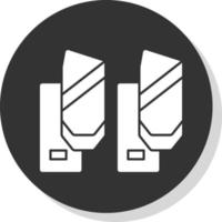 Shin Guards Vector Icon Design