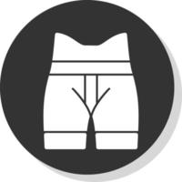 diseño de icono de vector de pantalones