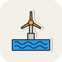 Turbine Vector Icon Design