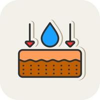 Moisturizing Vector Icon Design