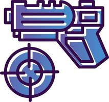 Shooting Game Vector Icon Design