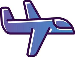 Airplane Vector Icon Design