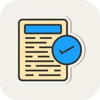 Document Vector Icon Design