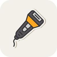 Electric Razor Vector Icon Design