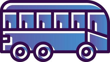 diseño de icono de vector de transporte público