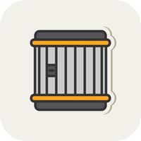 Jail Vector Icon Design
