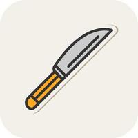 Knife Vector Icon Design