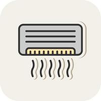 Air Conditioner Vector Icon Design