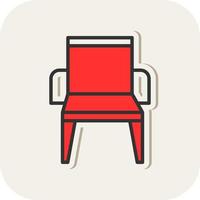 Chair Vector Icon Design