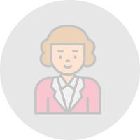 Judge Vector Icon Design