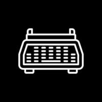 Typewriter Vector Icon Design