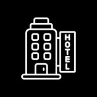 diseño de icono de vector de hotel