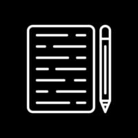 Writing Vector Icon Design