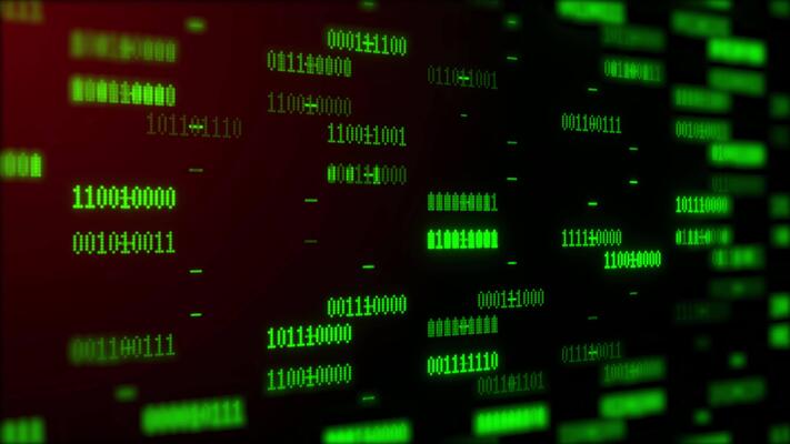 Hacker Code Running Stock Video Footage for Free Download