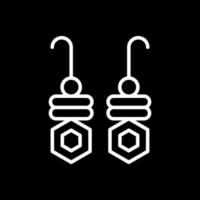 Earrings Vector Icon Design